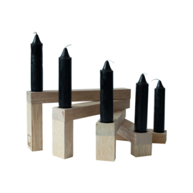 Kandelaar hout uitvouwbaar