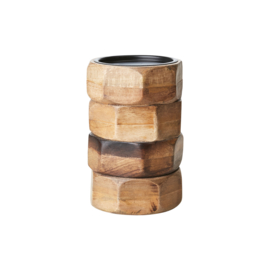 Kandelaar moer, hout