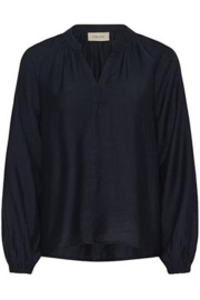 Cream blouse Mila blauw