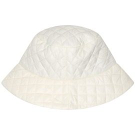 Bucket hat gewatteerd offwhite
