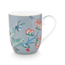 Pip Studio mug small Flower festival lightblue