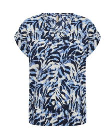 Soyaconcept T-shirt Perla blauw