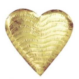 Bordje hart goud