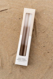 Set/2 kaarsen brede streep