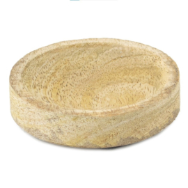 Schaaltje hout ø7cm