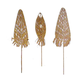 Decoratie blad zeegras