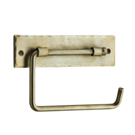 Toiletrolhouder brass