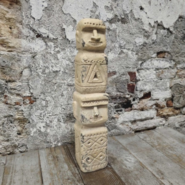 Stenen beeldje moai  40cm