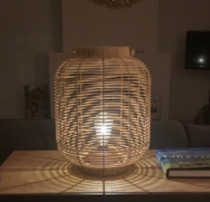 Rotan LED lantaarn