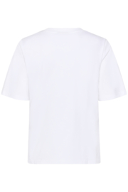 Kaffe T-shirt Cherie wit