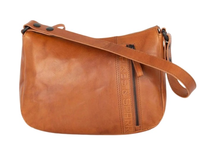 Schoudertas cognac