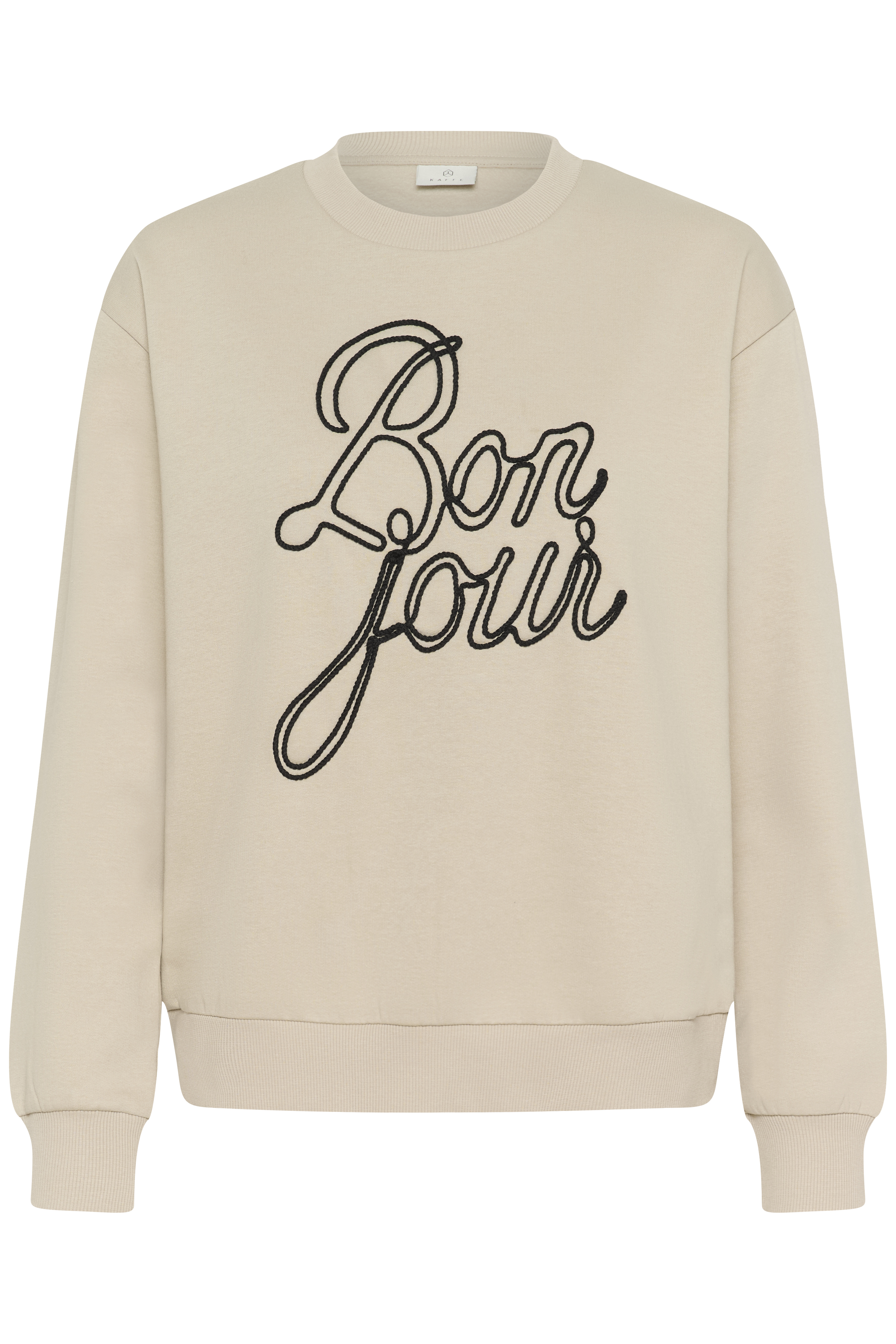Kaffe sweatshirt Berta zand