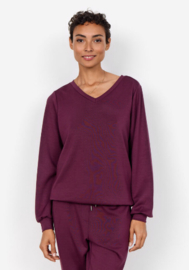 Soyaconcept sweater Banu wijnrood