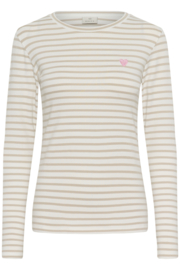 Kaffe shirt Liddy crème-beige