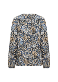 Soyaconcept T-shirt Vava blauwcombi