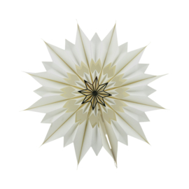 Kerstster papier Led L