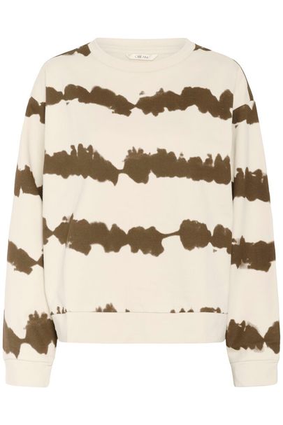 Cream sweater Josie Tie Dye