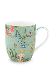 Pip Studio mug small Jolie Flowers blue