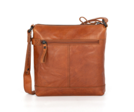 Crossbody tas cognac