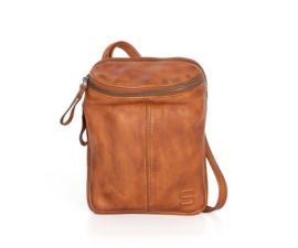 Crossbody tas/telefoon tasje cognac