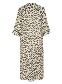 Cream jurk Bellis leo