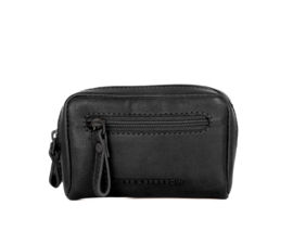 Sleutelportemonneetje zwart