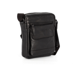 Casual crossbody tas zwart