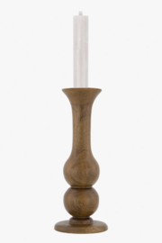 Zusss kandelaar hout bruin