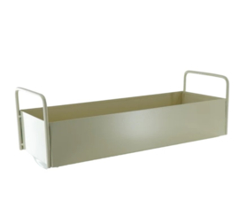 Tray metaal taupe