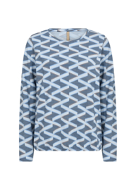 Soyaconcept T-shirt Galina blauw