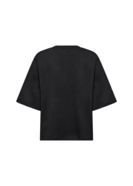 Soyaconcept shirt Banu zwart met glitter