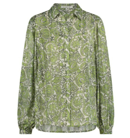 Nukus blouse Lettie groen