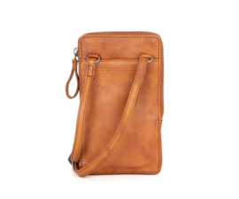 Crossbody mini cognac