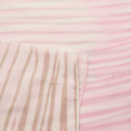 Soyaconcept sjaal Canna roze met zand