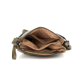 Crossbody tas kettinkje groen