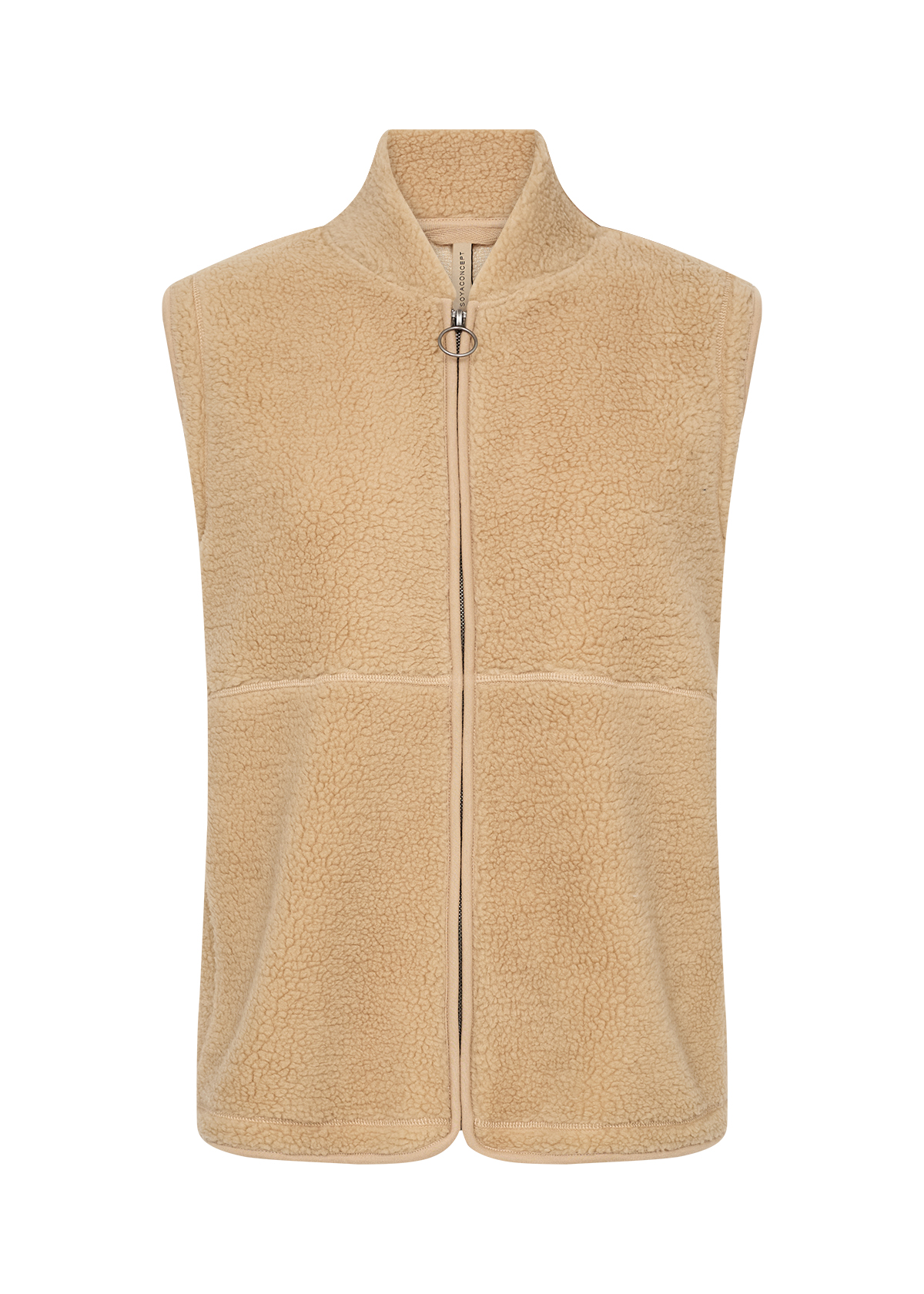 Soyaconcept gilet Onyx zand