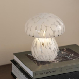 Lampje paddenstoel wit