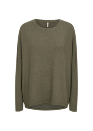 Soyaconcept shirt Biara olijfgroen