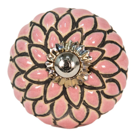 Knop Q40 roze