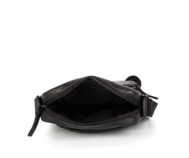 Casual crossbody tas zwart
