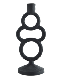 Kandelaar ringen zwart