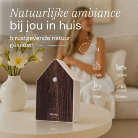 Muziekhuisje natuurgeluiden-box