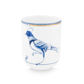 Pip Studio The Blue Bird White mug small