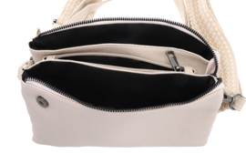 Schoudertasje naturel