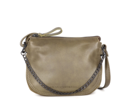Crossbody tas kettinkje groen