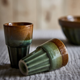 Mokje small retro groen/ bruin
