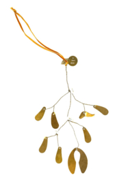 Hanger mistletoe goud