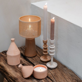 Kandelaar metaal zand