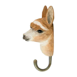 Houten haak alpaca