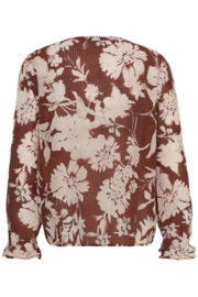 Cream blouse Hailey